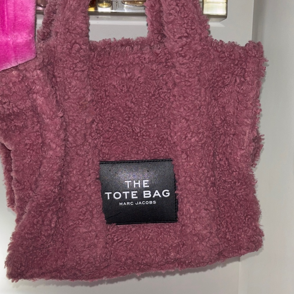 Marc Jacobs Plush Mauve Tote Bag